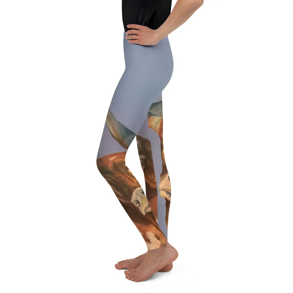 Whimsy Fit "Horns" Girls Leggings