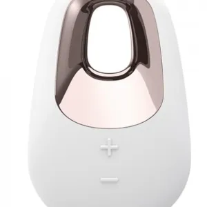 White Temptation Silicone Rechargeable External Vibrator