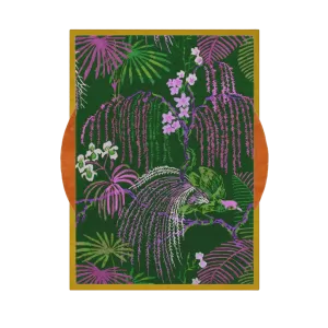 Wild Bloom Elegant Hand Tufted Wool Rug
