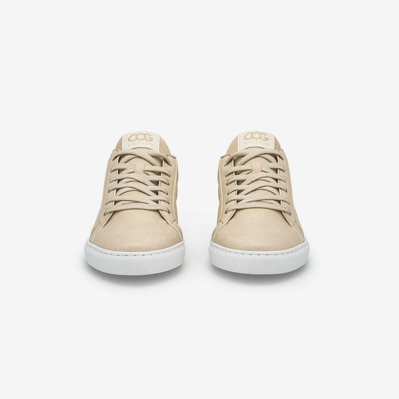 Winton Unisex Vegan Leather Sneakers | Beige