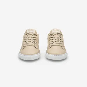 Winton Unisex Vegan Leather Sneakers | Beige