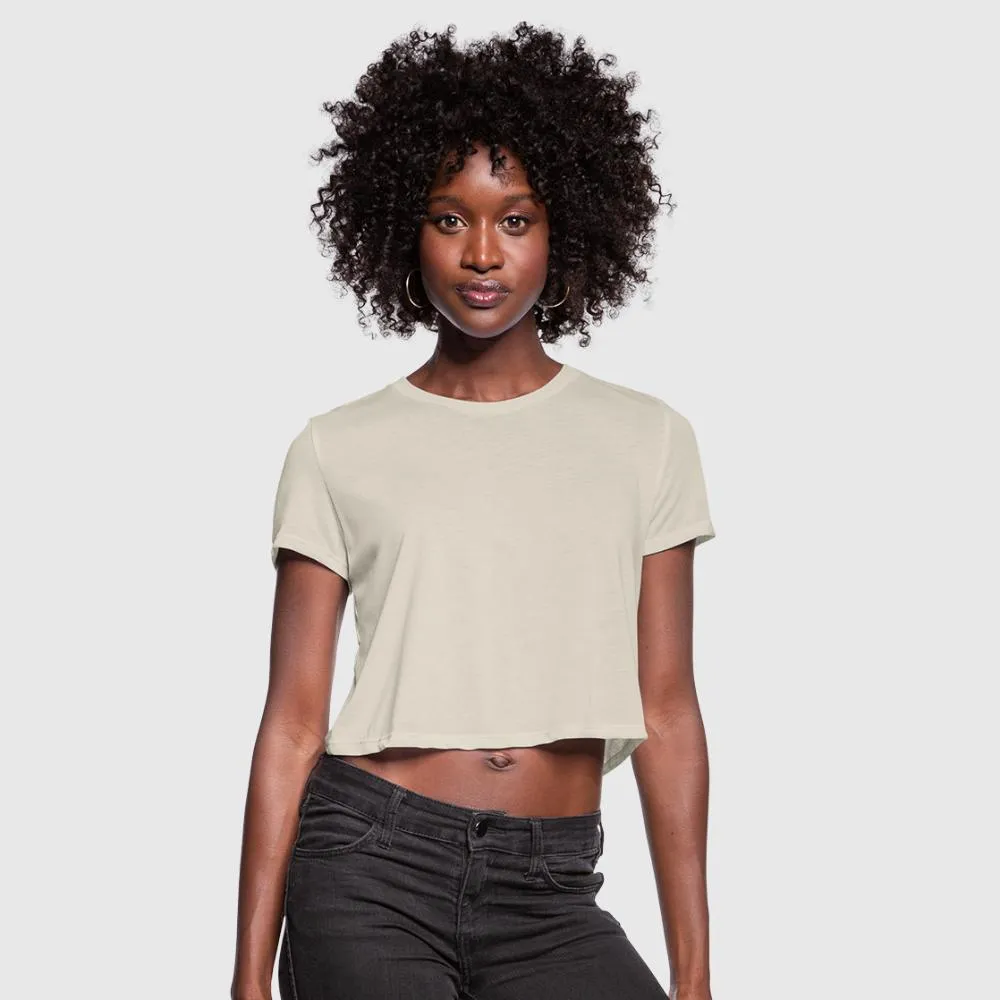 Women's Cropped T-Shirt (Personalize)