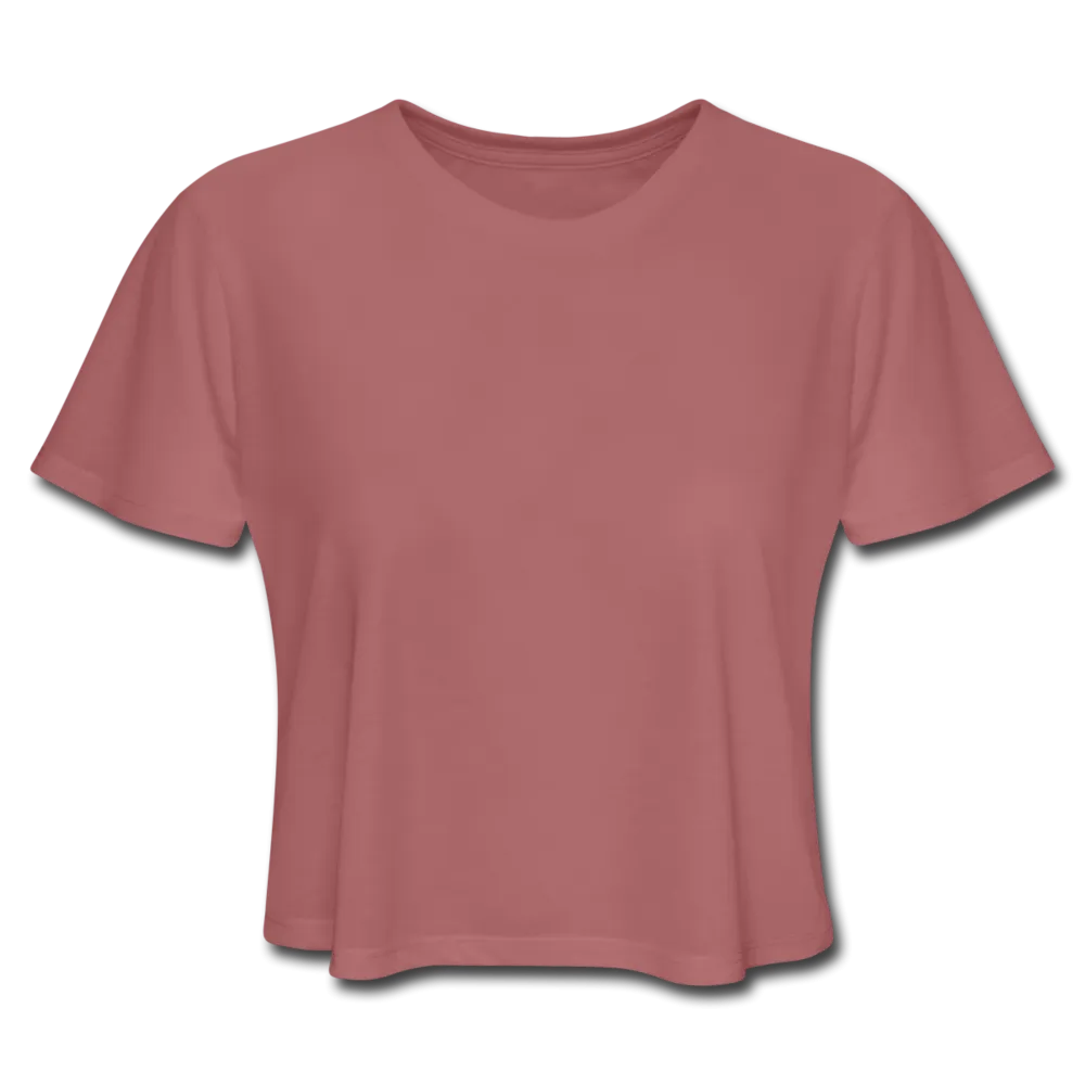Women's Cropped T-Shirt (Personalize)