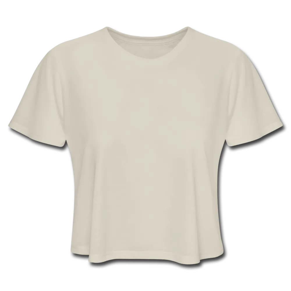 Women's Cropped T-Shirt (Personalize)
