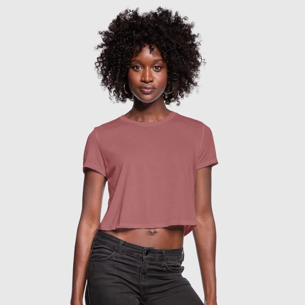 Women's Cropped T-Shirt (Personalize)