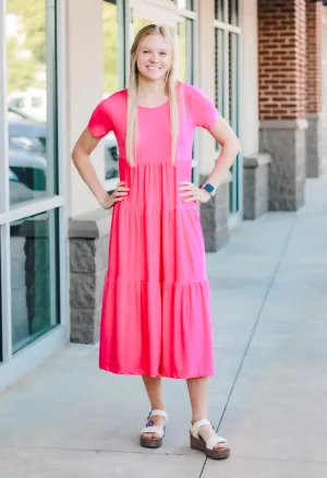 Wonderful Life Maxi in Fuchsia