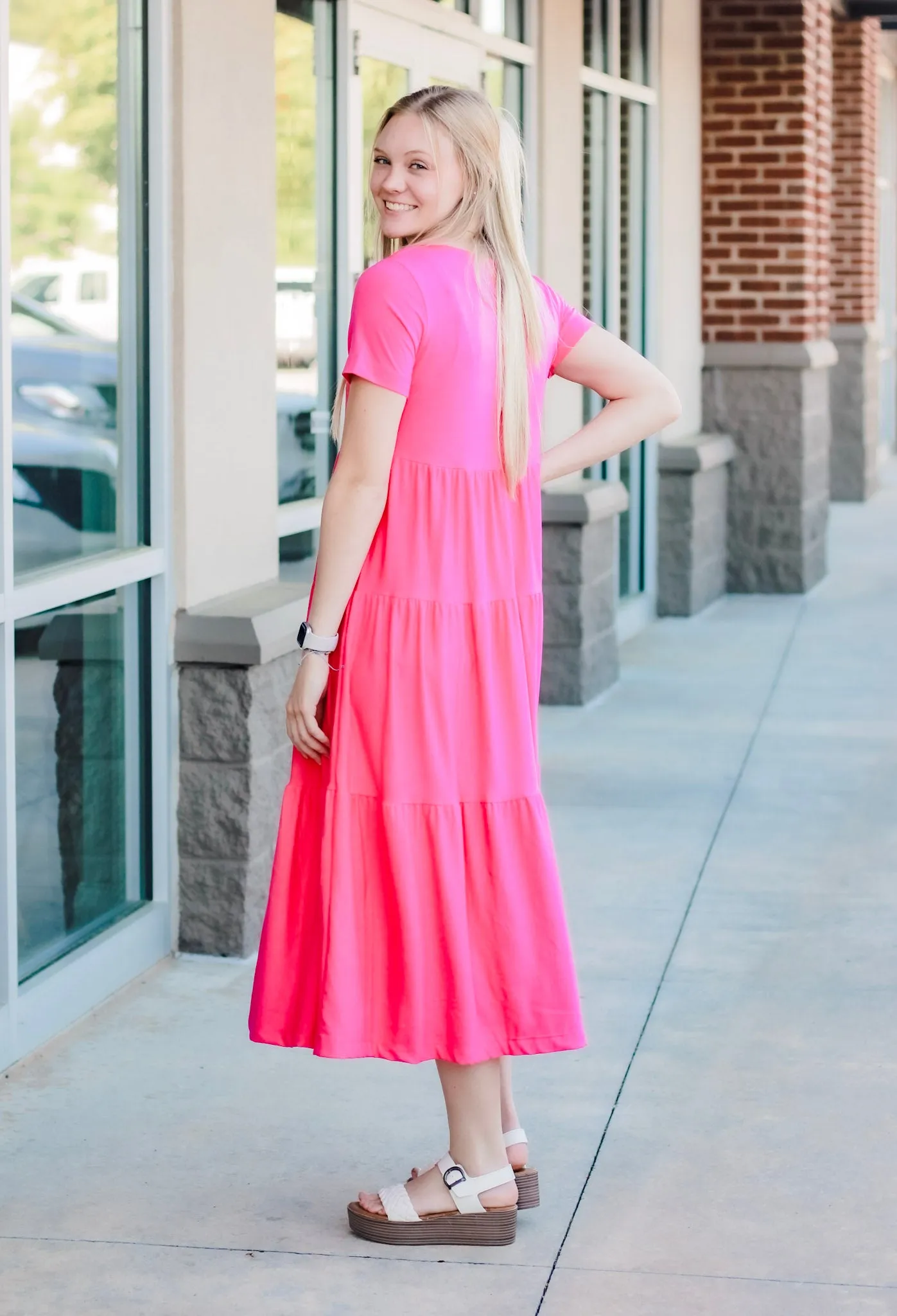 Wonderful Life Maxi in Fuchsia