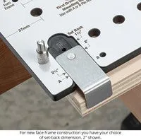 Woodpeckers SPT2 Shelf Pin & Drawer Slide Template
